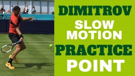 Dimitrov Slow Motion Practice